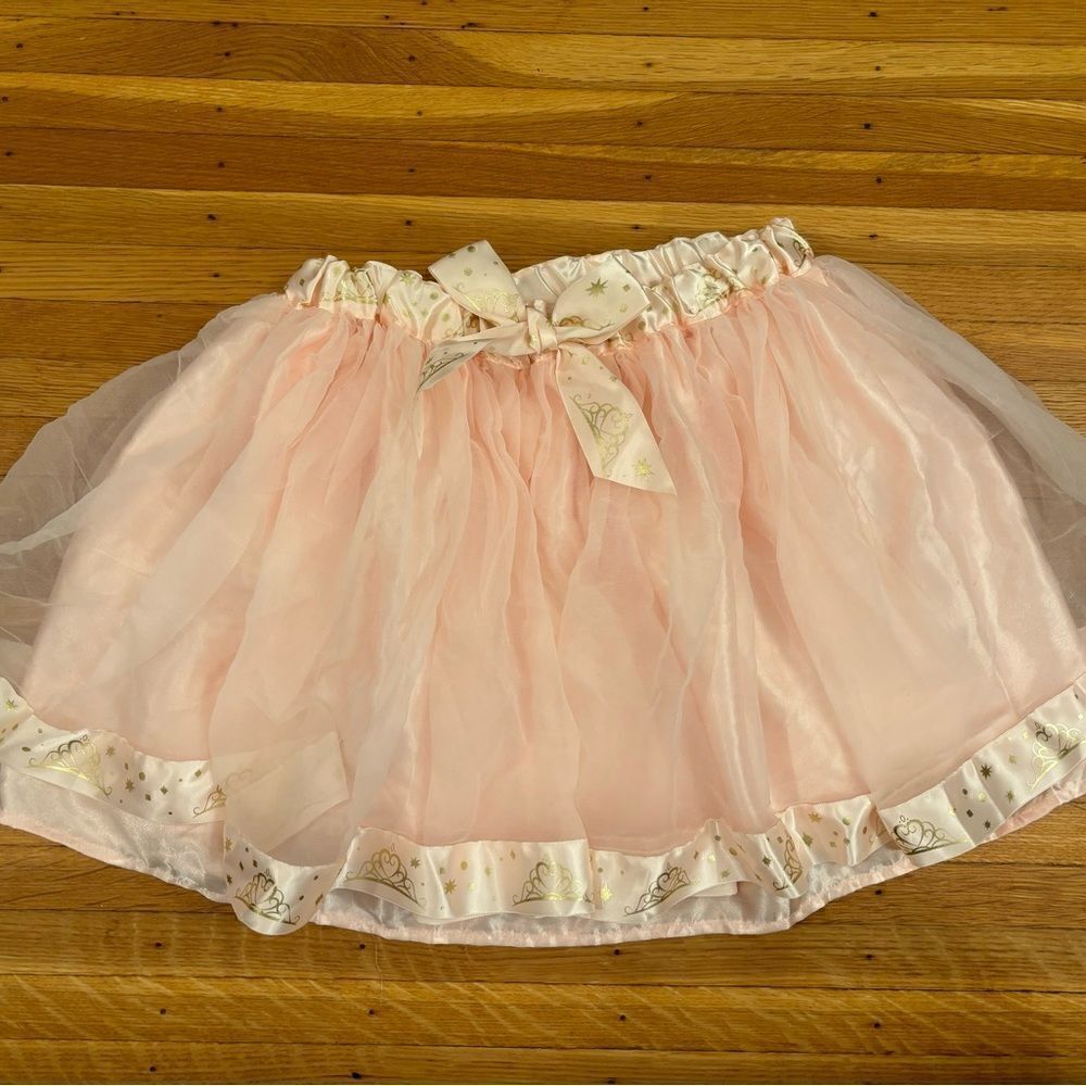 Disney Parks pink princess tutu dress up skirt